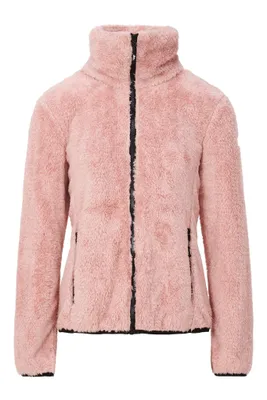 Produktbild von Nordberg Evy Fleece-Cardigan – Damen – Rosa – Größe XL