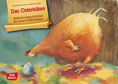 Produktbild von Das Osterküken. Kamishibai Bildkartenset.