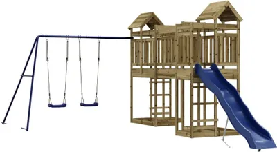Produktbild von vidaXL Spielturm Imprägniertes Kiefernholz