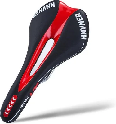 Zdjęcie produktu dla Ergonomiczne siodełko rowerowe, wygodne, czarne, do rowerów szosowych, MTB i miejskich