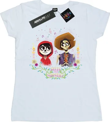 Immagine prodotto di Disney - Maglietta "Coco" da donna BI14326 (M) (Bianco)