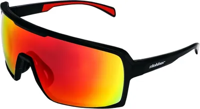 Produktbild von Sportbrille Toto 03 rot verspiegelt mit 100 % UV-A Schutz und Anti-Fog