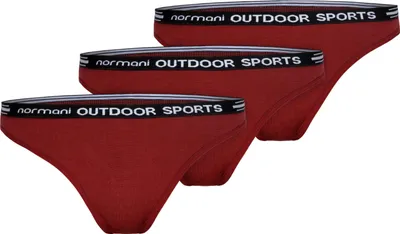 Produktbild von normani 3er Pack Damen Merino Tanga