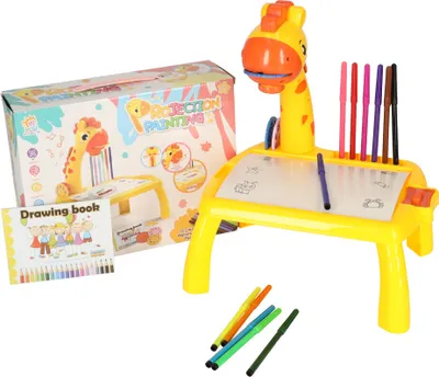 Produktbild von Projektor Zeichentisch Giraffe gelb