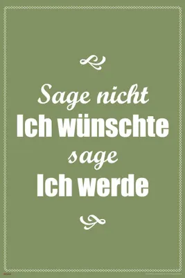 Immagine prodotto di Motivazionale - Poster - Non dire vorrei + 1 poster in formato 61x91,5cm