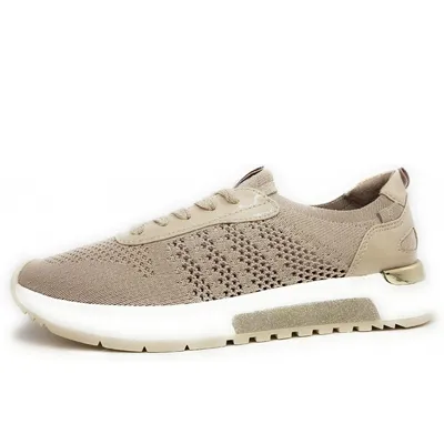 Produktbild von Jana Damen Sneaker in Beige, Größe 37