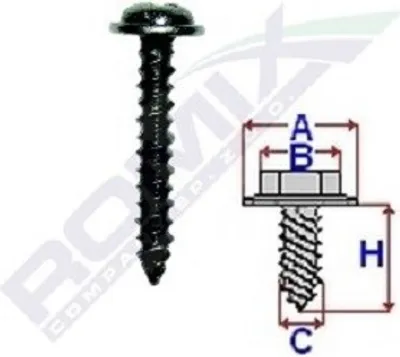 Produktbild von Blechschraube 20 mm 10 Stück Modell 45087 für Alfa Romeo, Fiat, Lancia