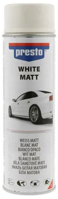 Produktbild von presto weiss matt, weiß, 500 ml