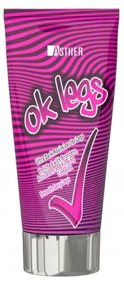 Productafbeelding van Asther Ok Legs krachtige bruiningslotion voor benen 2 stuks