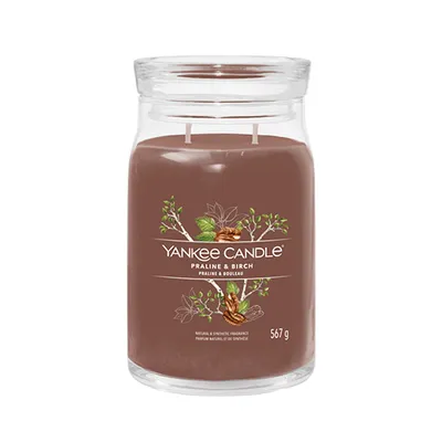 Produktbild von Yankee Candle Signature, Zylinder, Braun, Birkenholz, 90 h, 1 Stück(e)
