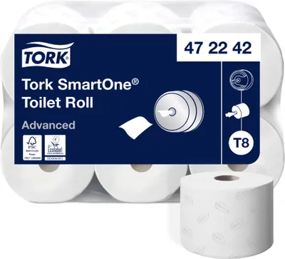Immagine prodotto di TORK rotolo grande di carta igienica SmartOne 2 veli 207 m