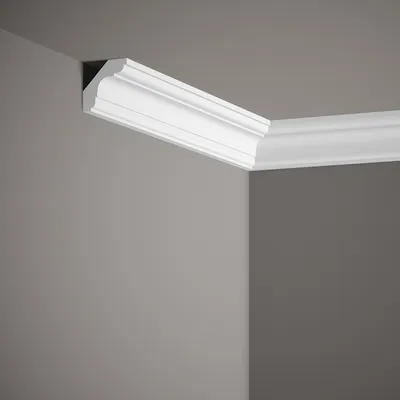 Produktbild von Mardom Deckenleiste MDB112 Profoam 44 x 44 x 2000 mm Weiß sehr kleine Stuckleiste