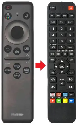 Fernbedienung passend für SAMSUNG GQ55QN85FAU | GQ55S90FAE | GQ65QN72FAT