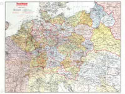 Produktbild von Historische Karte: Deutschland 1942