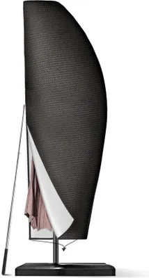 Produktbild von Famanu Schutzhülle für Schirm 2m-4m - Abdeckung 420D wasserdicht Ø 200cm Ø300cm Ø400cm - Schutzhülle mit Stange (280 x 30/81/45)