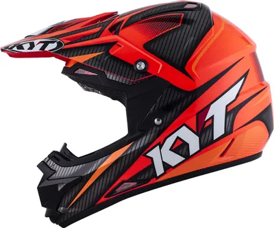 Zdjęcie produktu dla Kask Motocyklowy KYT CROSS OVER POWER czarny / czerwony XL
