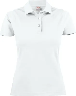 Produktbild von Damen Polohemd SURF tailliert mit Flachstrickkragen und Seitenschlitzen 200 g/m²