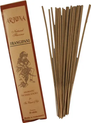 Produktbild von Arjuna Räucherstäbchen, Balinesische Räucherstäbchen - Lovely Frangipani, Braun, 26*6*0,5 cm, Räucherstäbchen aus Bali