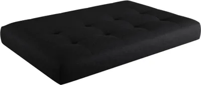 Zdjęcie produktu dla Poduszka Lermowood „Verona” do mebli z palet, 100 x 80 cm, czarna – wygodna, trwała i stylowa | Do użytku wewnątrz i na zewnątrz | Różne rozmiary i kolory |
