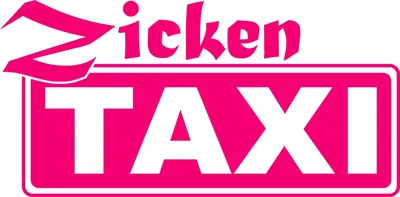 Produktbild von Aufkleber Zicken Taxi 145 x 115 mm