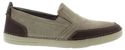 Produktbild von CLARKS Herren Gosler Race beige Leder Slipper Mokassins 41,5