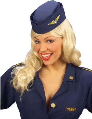 Produktbild von Stewardess Hut Flugbegleiterin Mütze