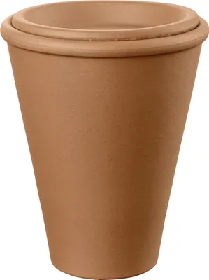 Produktbild von Terrakotta-Übertopf Bewässerung Aquado ø12cm Rot - Deroma
