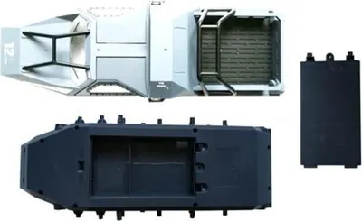 Produktbild von Amewi Karosserie, Chassis & Akkufachabdeckung weiß