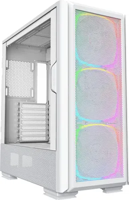 Produktbild von Montech SKY TWO GX, Tower, PC, Weiß, ATX, EATX, micro ATX, Mini-ITX, 16,8 cm, 40 cm