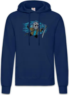 Produktbild von Urban Backwoods Friday Nevermind, Herren Hoodie, Farbe: Navy, Größe: XL