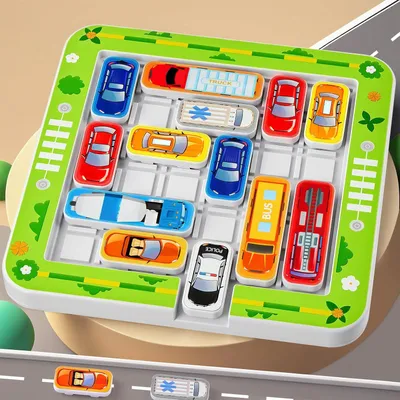 Produktbild von Logikspiele ab 5 6 7 8 Jahre Parkspiel Ausparken mit 360 Levels