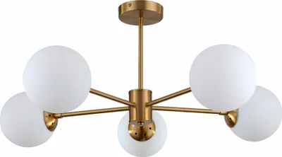 Obrázok produktu pre Roma 5 zlatá závesná lampa LP-1345/5P GD Light Prestige
