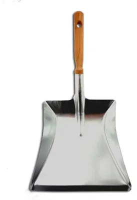 Produktbild von Metall-Kehrschaufel Holzgriff