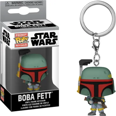 Produktbild von Star Wars - Boba Fett  - Schlüsselanhänger Funko Pocket POP! Keychain