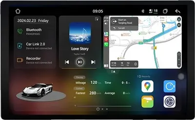Zdjęcie produktu dla Auto-Multimedia-System, kabelloses CarPlay, Android Auto, V3Plus 6G 115