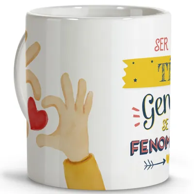 Personalisierte Keramiktasse für Onkel, 330 ml, Geschenkbox