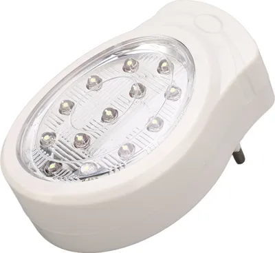 Produktbild von Światło awaryjne LED 2W zimna biel 2 biegi Energooszczędne światło awaryjne z wtyczką do ładowania