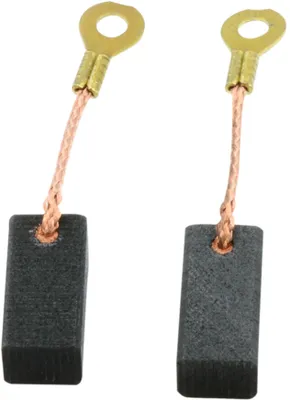 Image de Charbons - 6,4x8x16,5mm - Avec câble et prise - Remplace 2.604.320.906