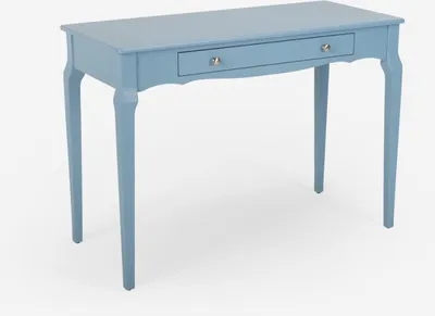 Immagine prodotto di Consolle da ingresso in legno Shabby Chic 106x47cm Toscano - azzurro