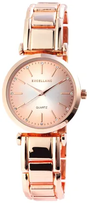 Produktbild von Excellanc Damenuhr mit Metallarmband