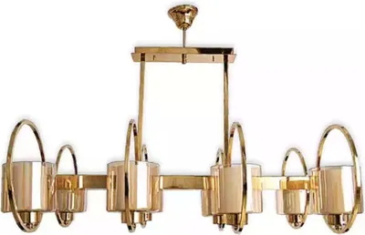 Immagine prodotto di Lampada da soffitto lampadario in vetro da soffitto soggiorno nuovo stile moderno