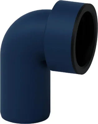 Produktbild von POLOPLAST POLO-KAL, Siphon-Anschlussknie, DN 50/50 (2"), 1 Stk.