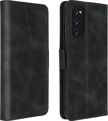 Obrázok produktu pre Avizar, elegantné puzdro s klopkou a peňaženkou pre telefón Samsung Galaxy S20 FE, čierna farba