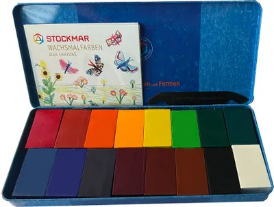 Obrázok produktu pre Voskový farebný blok 16 ks Stockmar