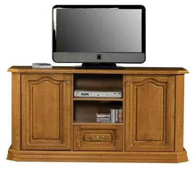 Produktbild von RTV Antik Stil Kommode Fernseh Barock Rokoko TV Hi Fi Schrank Luxus 165 cm