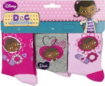 Zdjęcie produktu dla Skarpetki Disney Junior Doc McStuffins 3 pary - 31/34