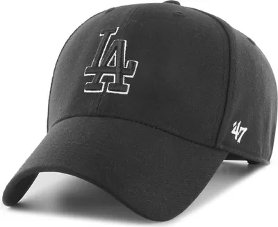 Produktbild von 47 Brand MLB Los Angeles Dodgers '47 MVP Snapback Cap Schwarz/Weiß/Schwarz