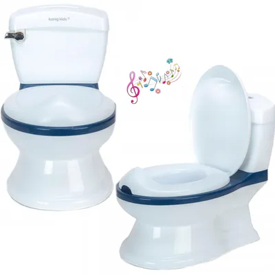 Obrázek produktu pro Lebula nočník interaktivní WC zvuk modrý