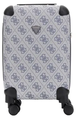 Immagine prodotto di Valigia da viaggio Guess Berta con logo "Toiletry Train" color ardesia