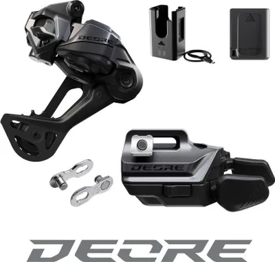 Image de Shimano Deore M6250 Di2 I-speec Rd-sgssw-ir Upgrade-kit Silber Silber One Size